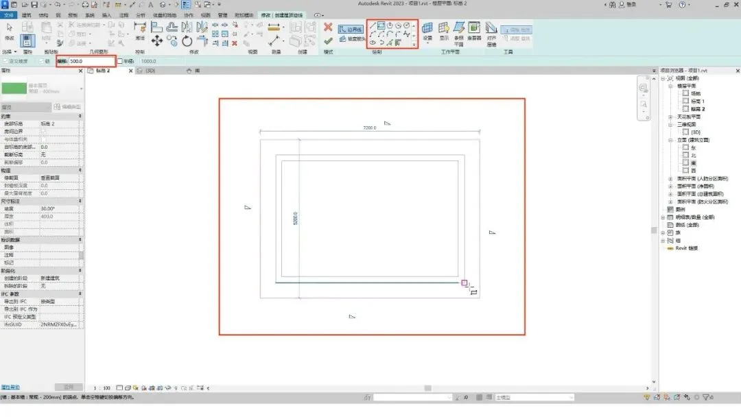 Drawing roof footprint in Revit