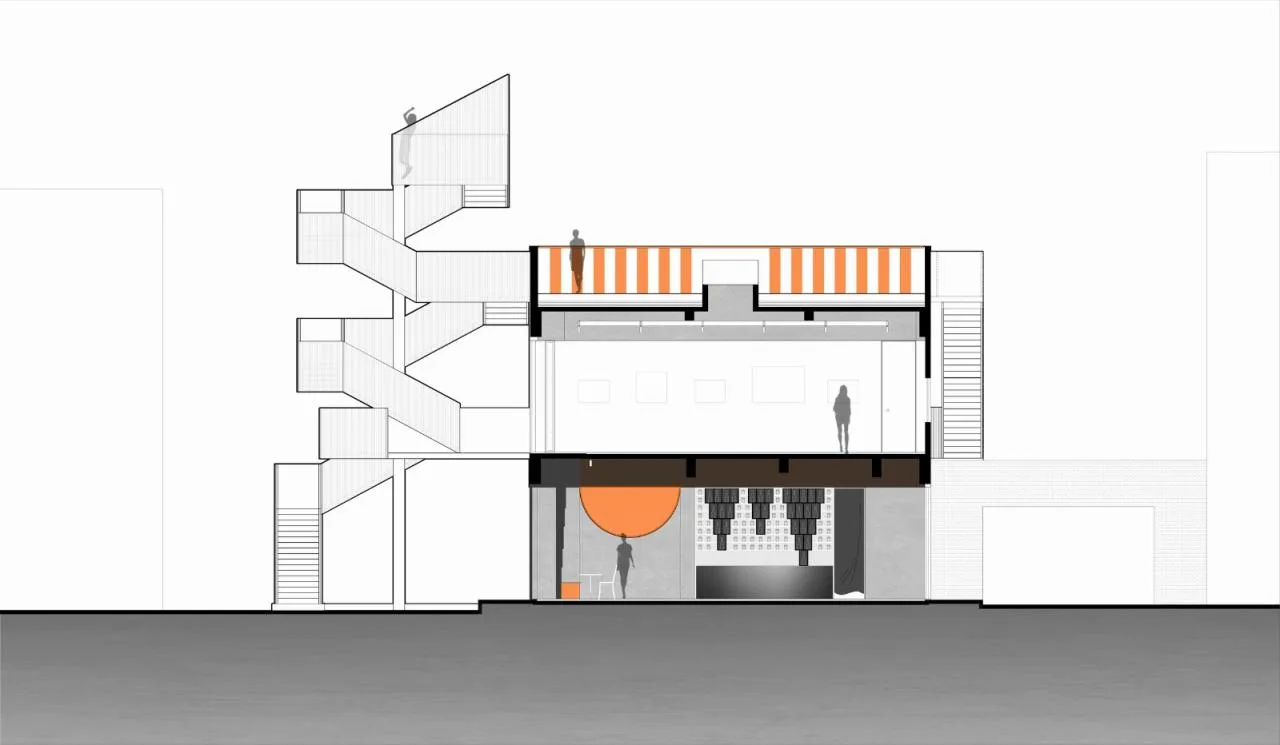BIM Architecture | Orange Candy in the World of Industrial Heritage - Future House/Wutopia Lab