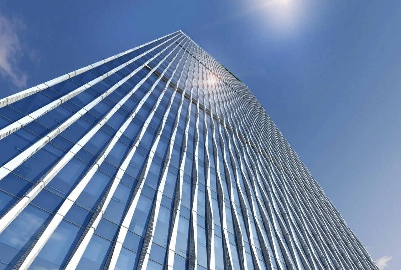 BIM Architecture | High Speed Rail New City Business New Landmark · Xinguang Building/Jianhe Architecture