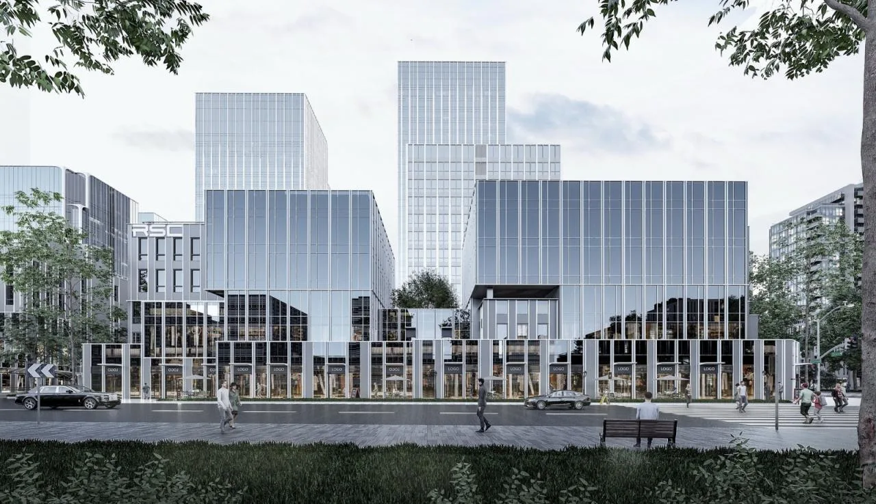 BIM Architecture | Modern Ecological Composite Urban Complex/UA You'an Design
