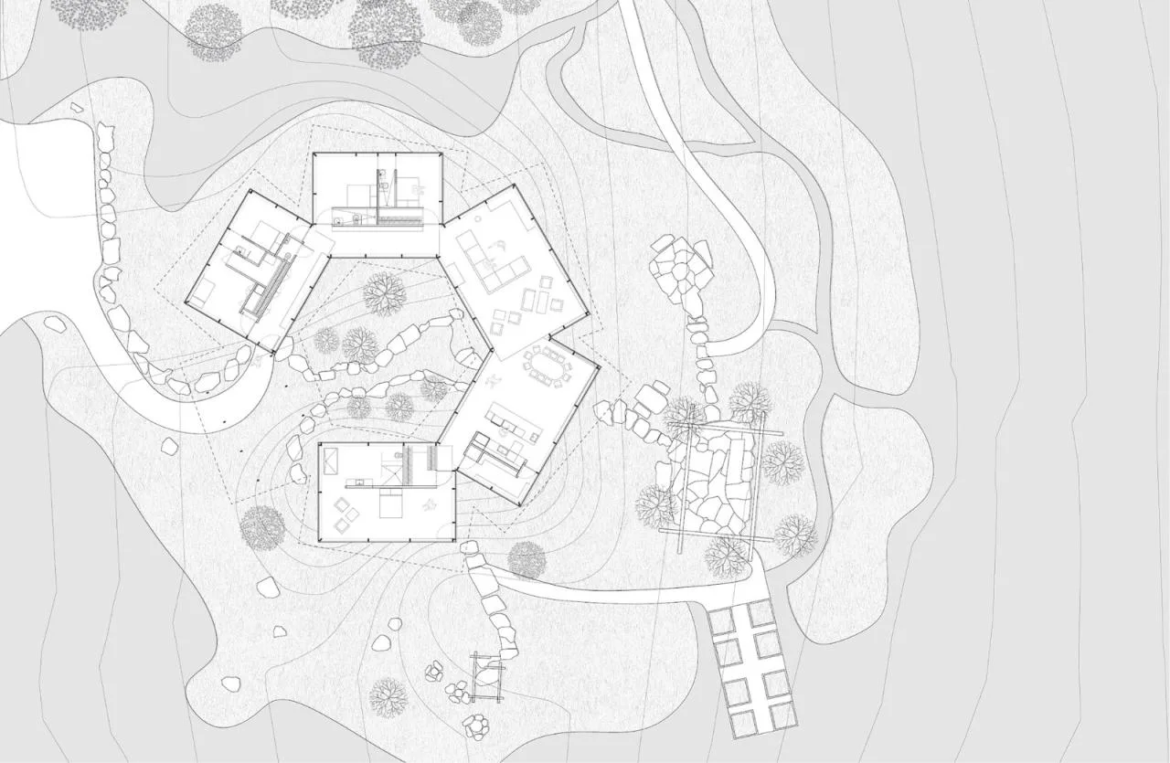 BIM Architecture | Flower House/No Architecture
