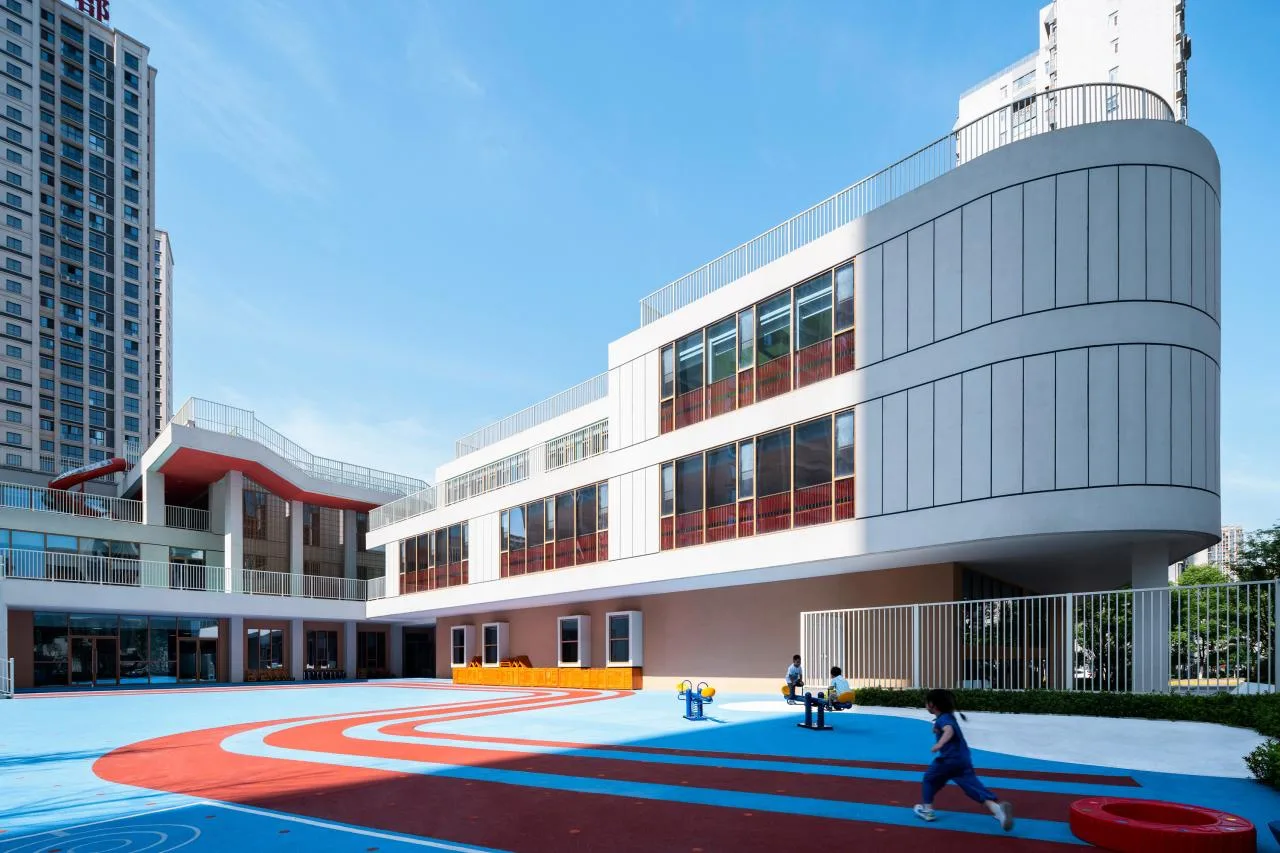 BIM architecture | This may be the ceiling of a small town kindergarten: Shaanxi Ankang High tech Fifth Kindergarten/UUA Architectural Firm