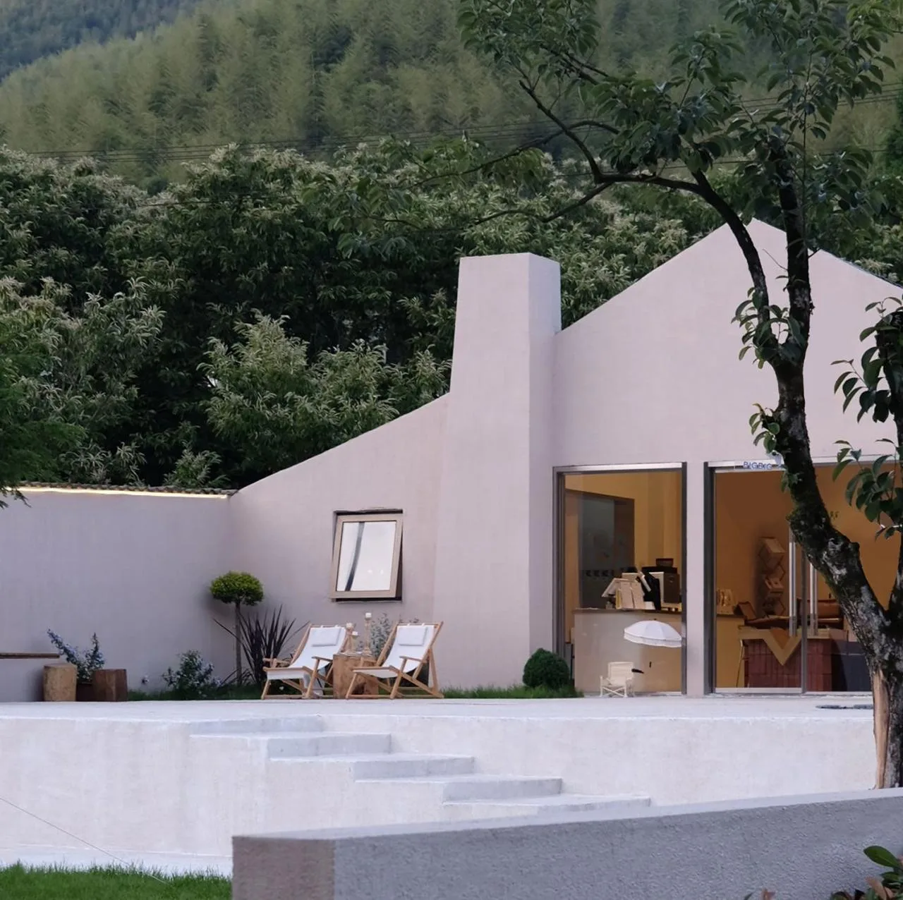 BIM Architecture | Xiaohangkeng Camping Site Coffee Shop/Somewhat Designed