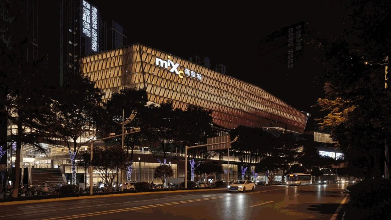 BIM Architecture | Wuhan MixC: "Crown of Crystals", "MixC of Light"/GD Grand View International