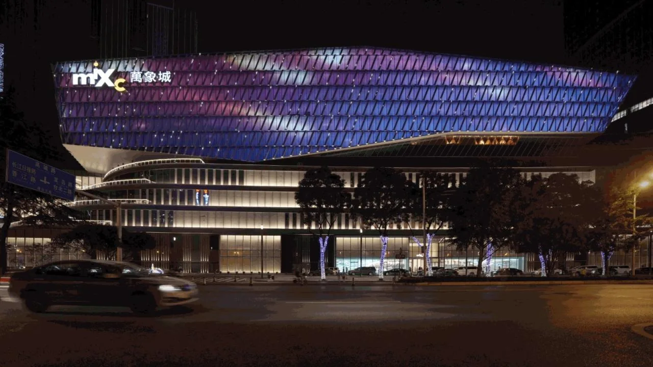 BIM Architecture | Wuhan MixC: "Crown of Crystals", "MixC of Light"/GD Grand View International