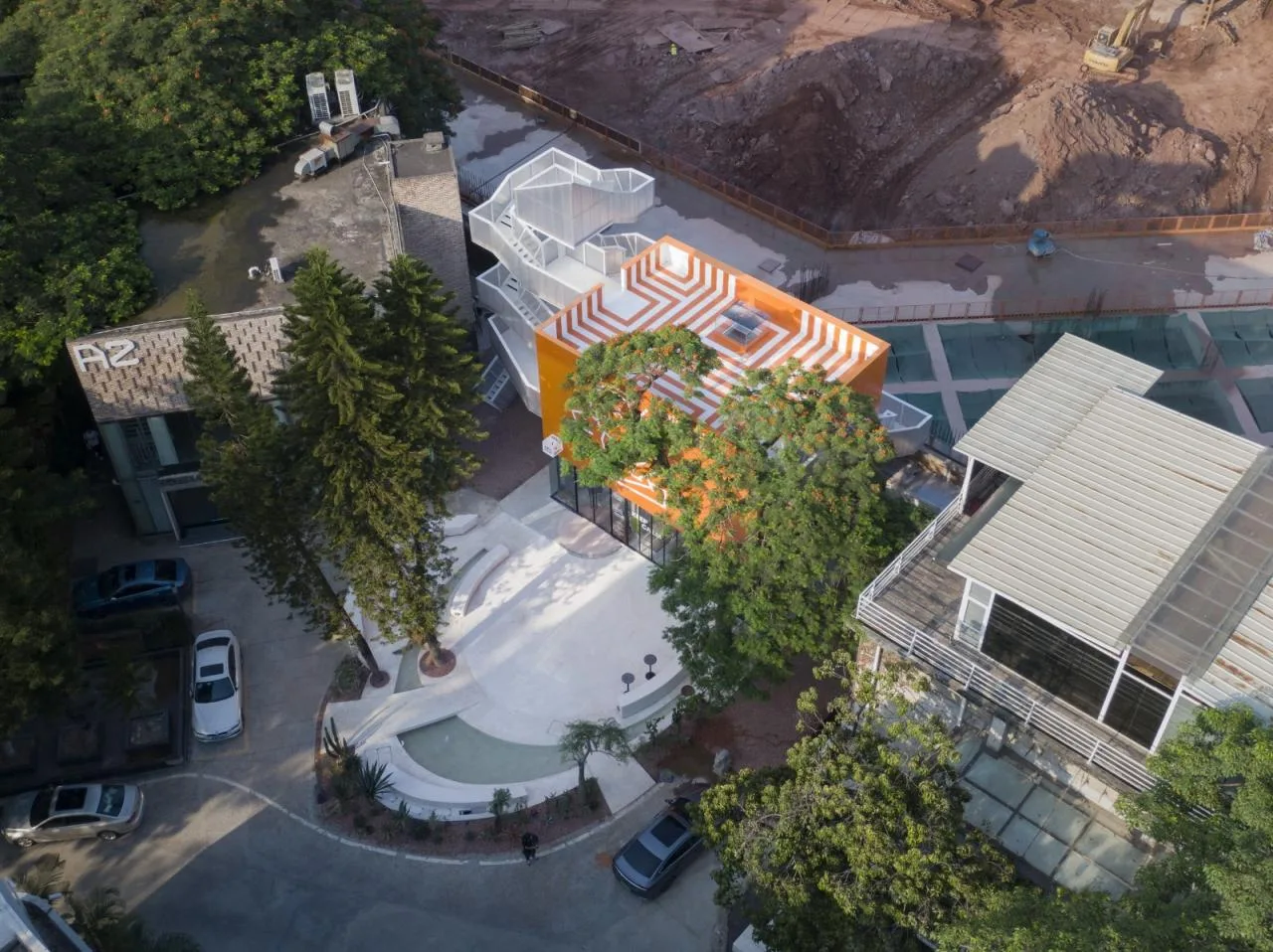 BIM Architecture | Orange Candy in the World of Industrial Heritage - Future House/Wutopia Lab