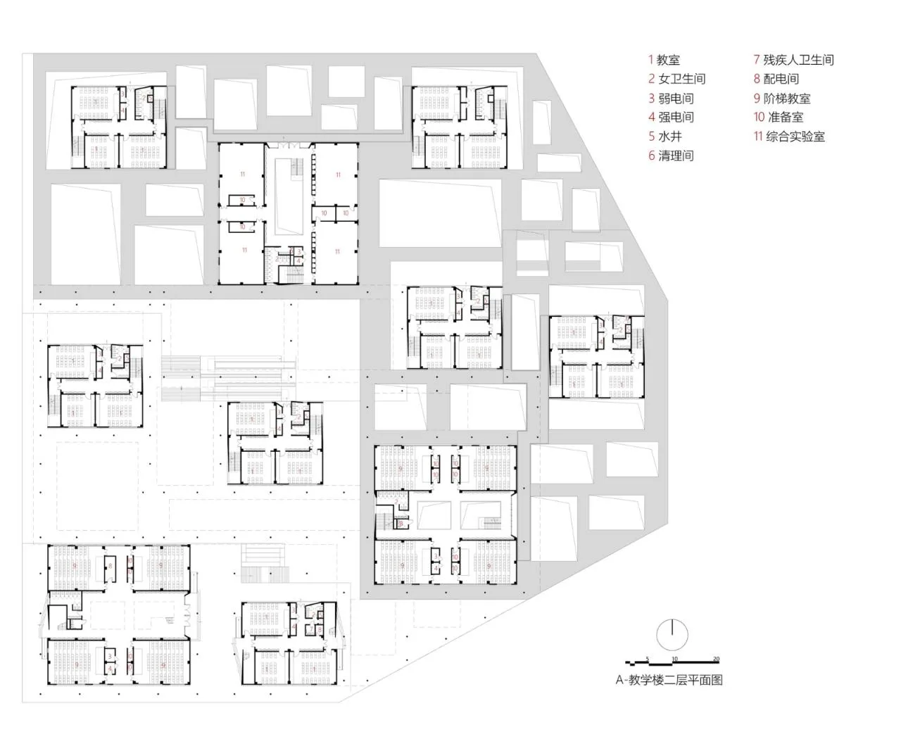 BIM Architecture | Shantou Preschool Vocational Education School/Timber Design