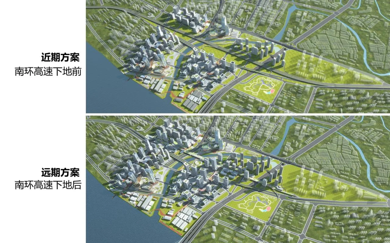 BIM Architecture | Guangzhou Haizhu Innovation Bay Gateway Hub Urban Design and Core Block Architectural Concept Design/Lin Tongyan International China