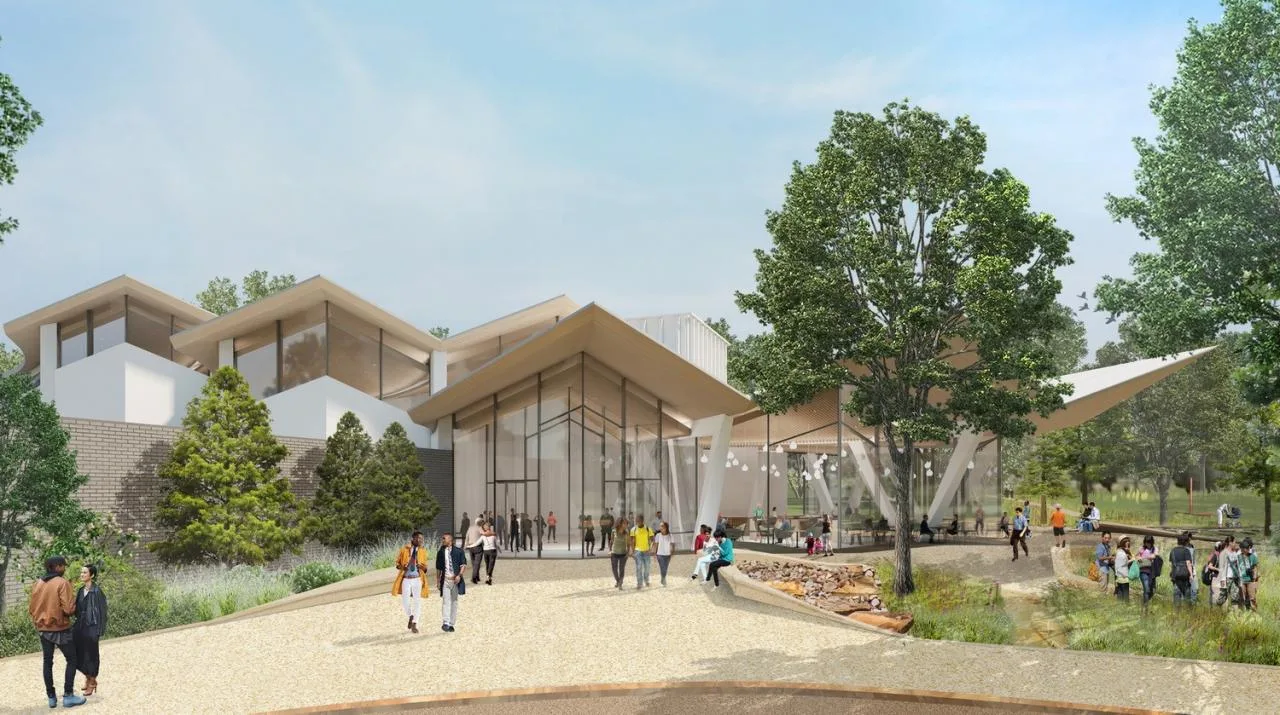 BIM Architecture | Folded Roofs, Arkansas Museum of Art to Open Soon/Studio Gang