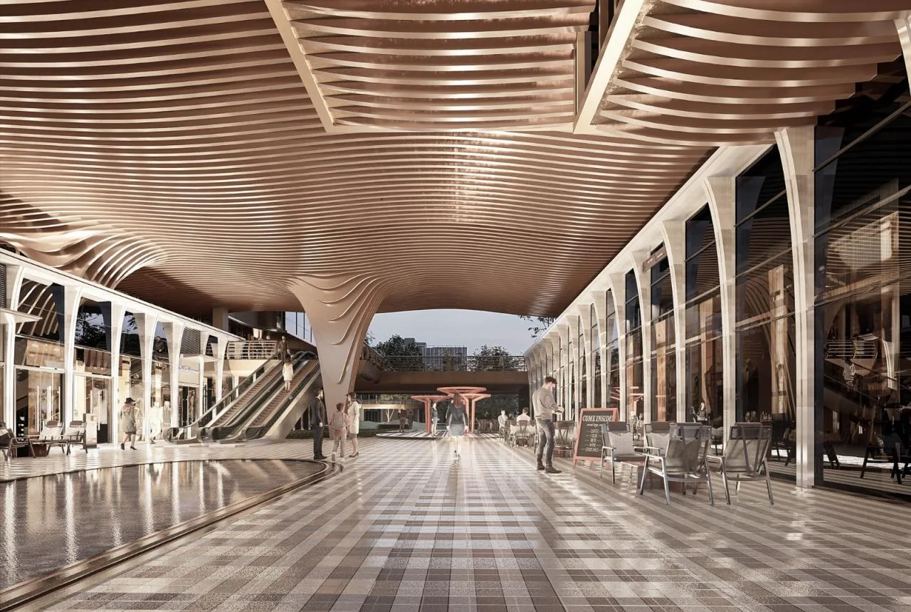 BIM Architecture | Modern Ecological Composite Urban Complex/UA You'an Design