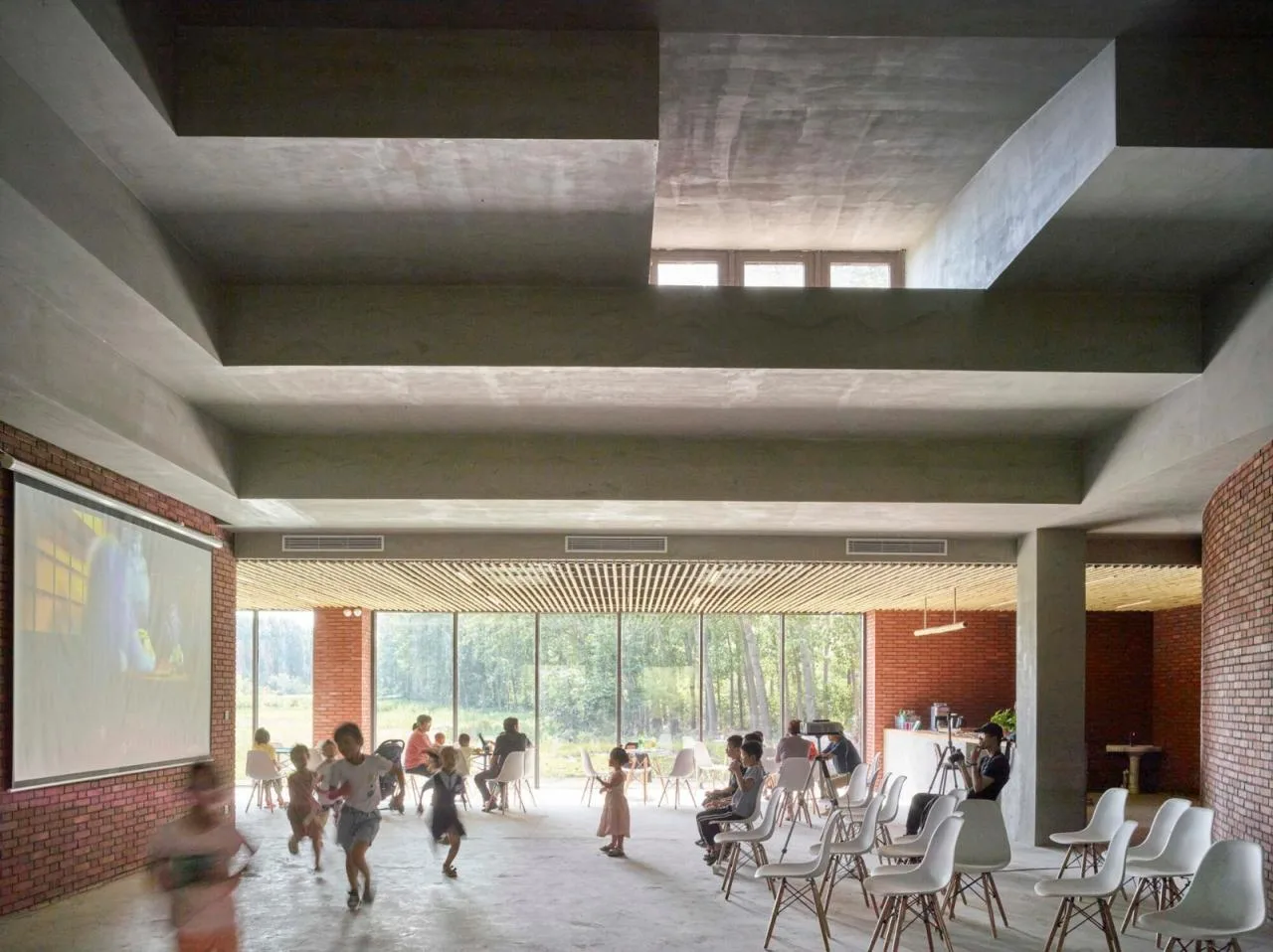 BIM Architecture | Yunzhai Village Community Activity Center/Tsinghua University Architectural Design and Research Institute