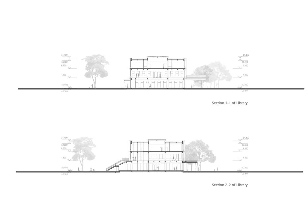 BIM Architecture | Zhengzhou Airport Eighth Resettlement Area Supporting Middle School and Zhengzhou No. 130 Middle School/Shanghai Lianchuang Design Group