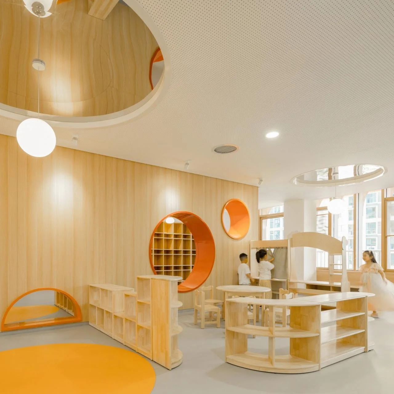 BIM architecture | This may be the ceiling of a small town kindergarten: Shaanxi Ankang High tech Fifth Kindergarten/UUA Architectural Firm