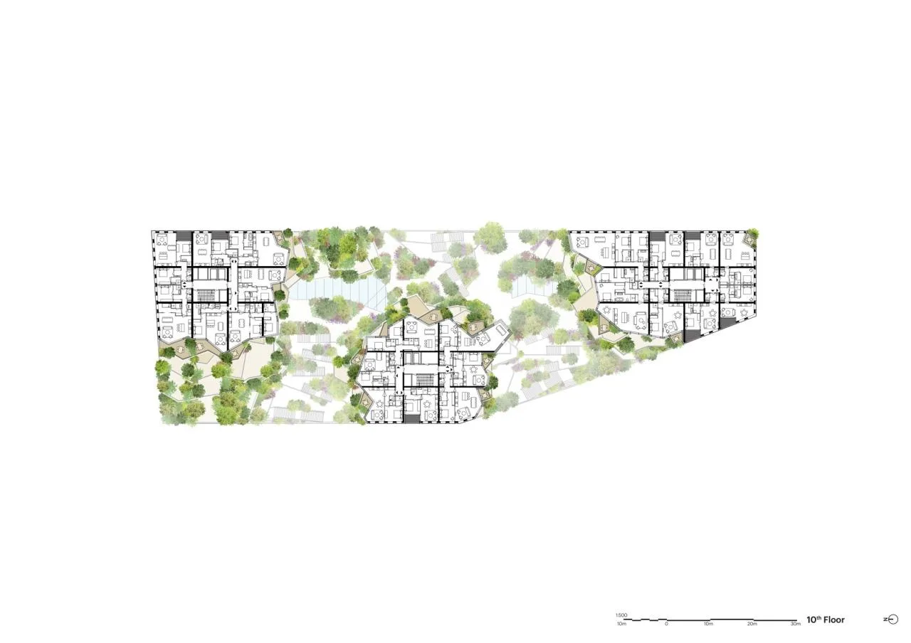 BIM Architecture | 'Valley' Tower Complex/MVRDV