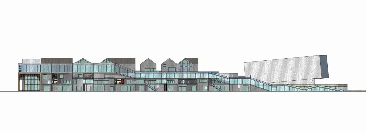 BIM Architecture | Classical Fish - Qinshui Xinghe Commercial Belt/Wide Architecture& Beijing Urban Construction Design and Development Group
