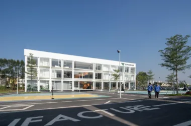 BIM Architecture: Renovation of SMOORE Jiangmen Industrial Park by Centimeter Manufacturing-BIM WORLD