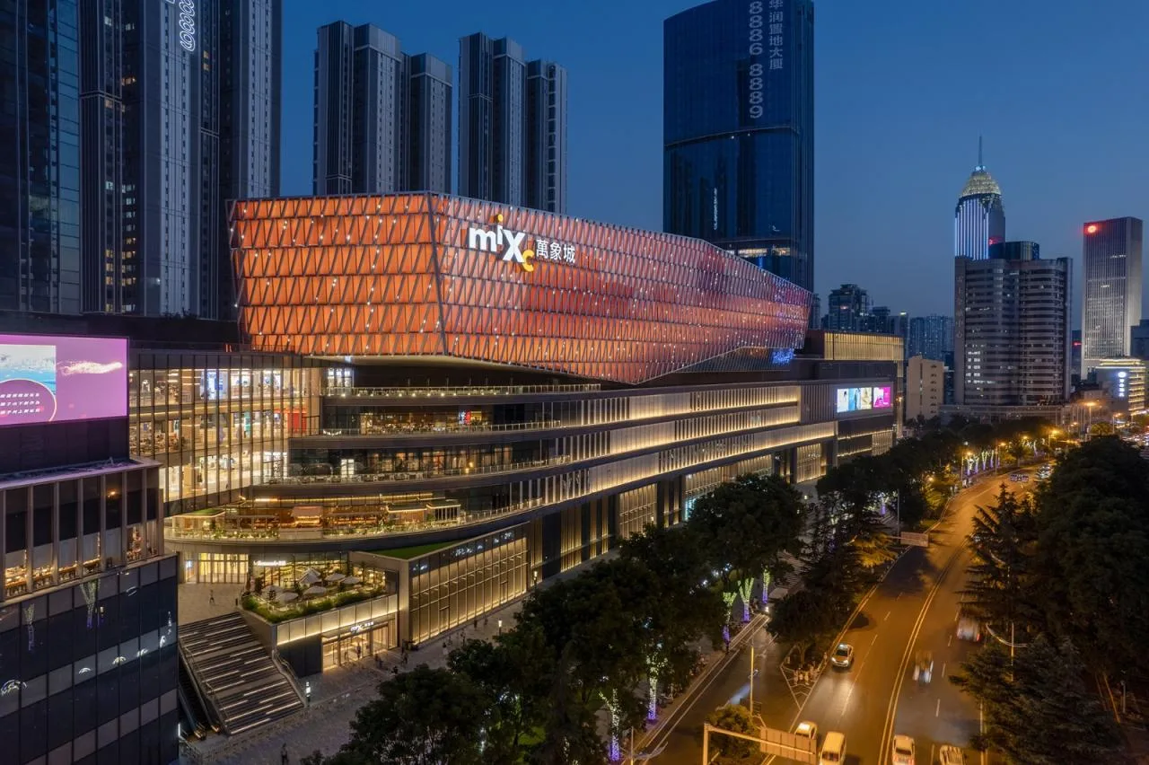 BIM Architecture | Wuhan MixC: "Crown of Crystals", "MixC of Light"/GD Grand View International
