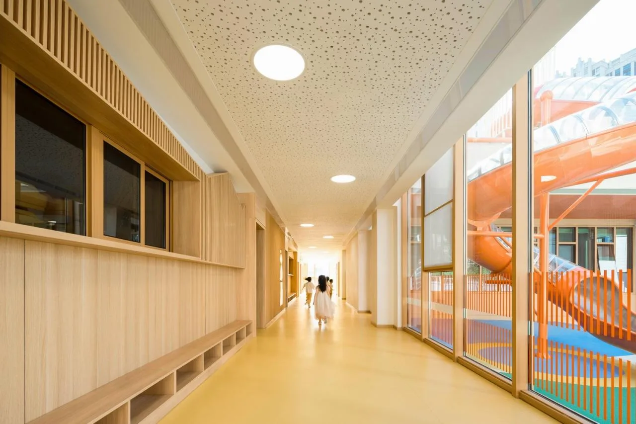 BIM architecture | This may be the ceiling of a small town kindergarten: Shaanxi Ankang High tech Fifth Kindergarten/UUA Architectural Firm