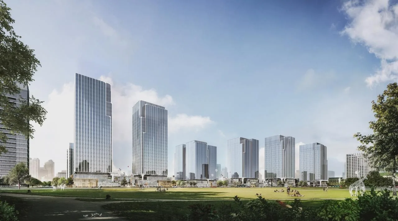 BIM Architecture | Modern Ecological Composite Urban Complex/UA You'an Design