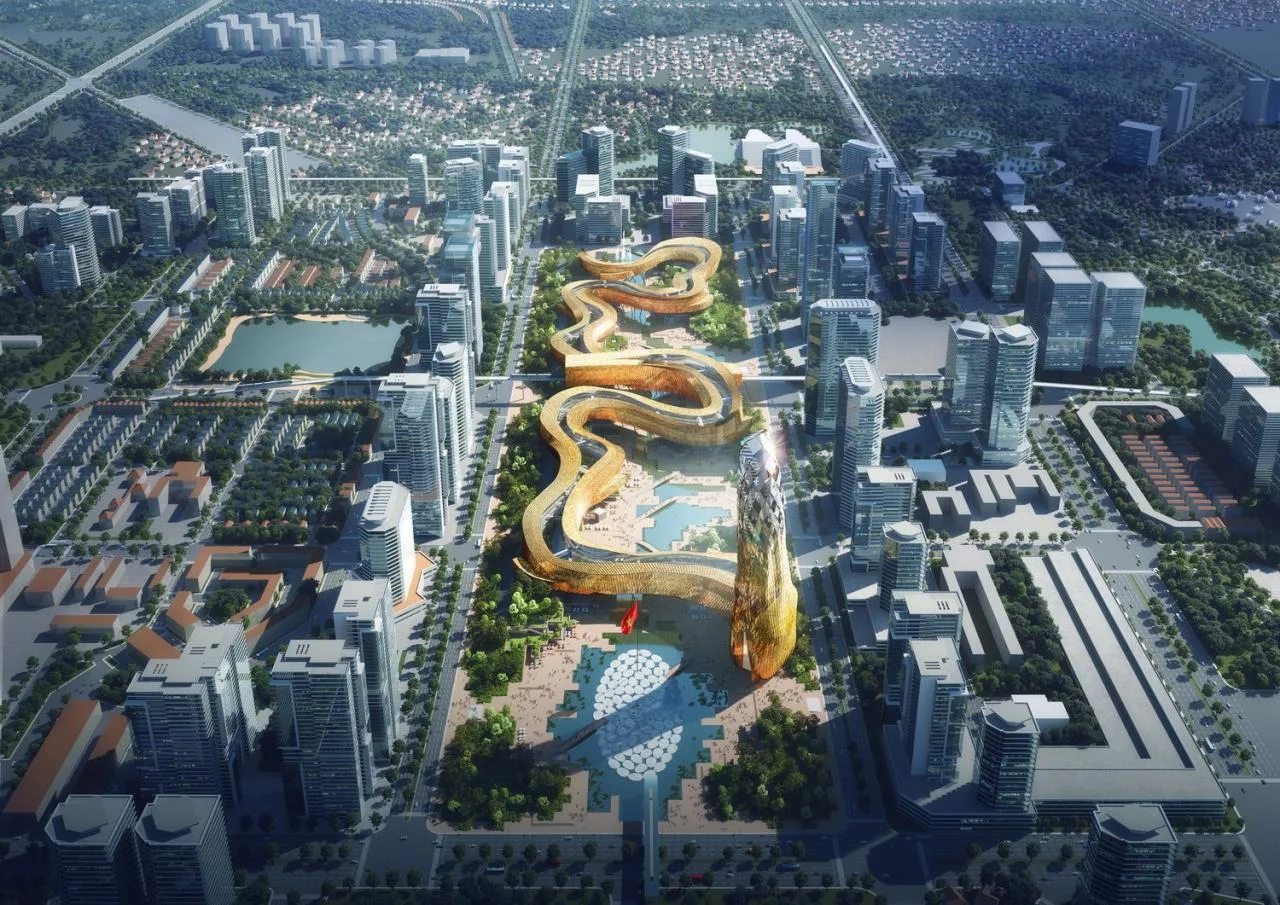 BIM Architecture | Longest Building, Hanoi Dragon Tower Proposal Announced/Dewan Architects+Engineers