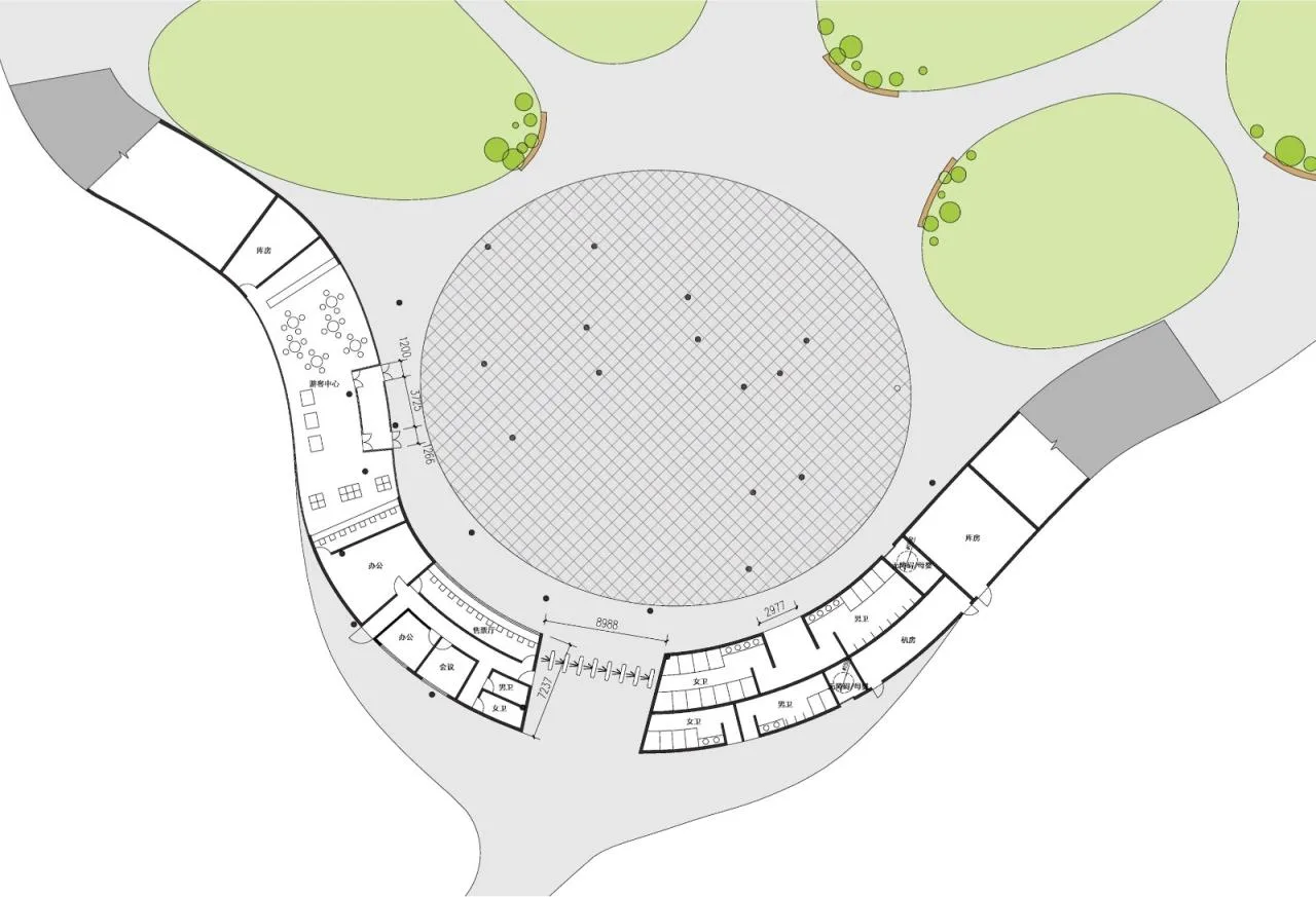 BIM Architecture | Yunzhu Lake Tourist Center/Diyoukuang Architectural Design Studio+Mystery House Design Studio