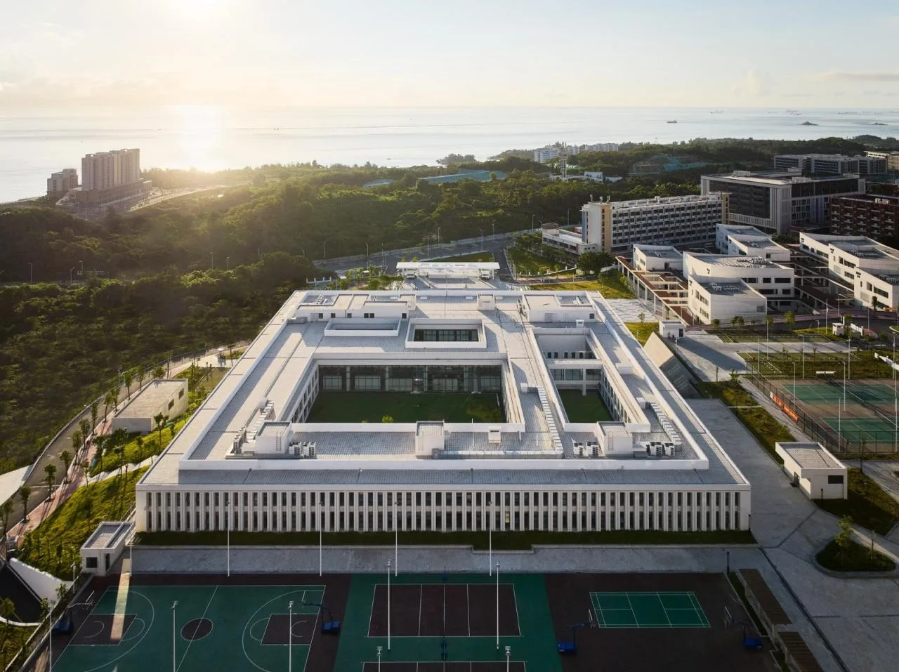 BIM Architecture | Shantou Preschool Vocational Education School/Timber Design