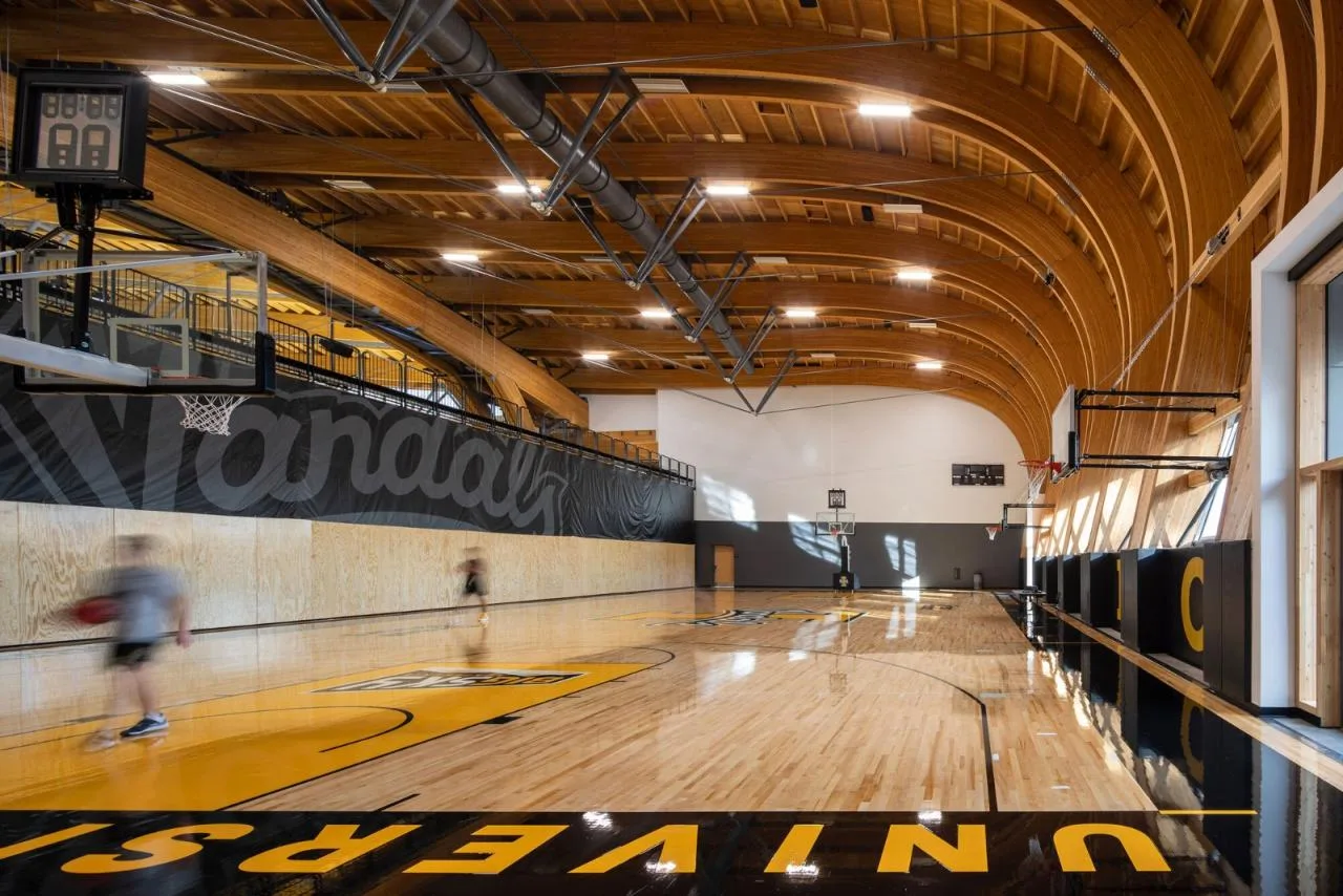 BIM Architecture | University of Idaho Central Credit Union Gymnasium/Opsis Architecture