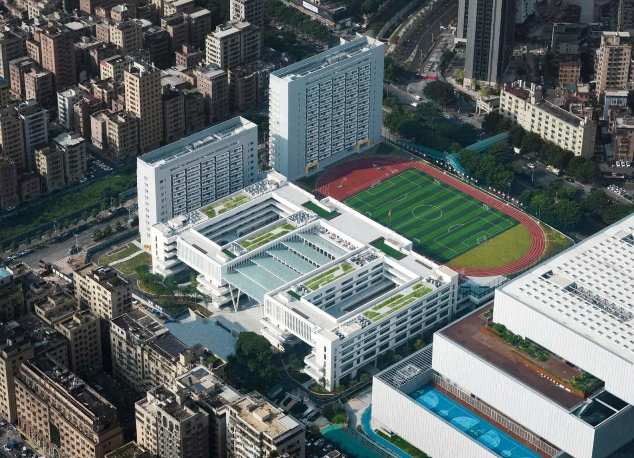 BIM Architecture | Shenzhen Hongshan Middle School/Huayang International Design