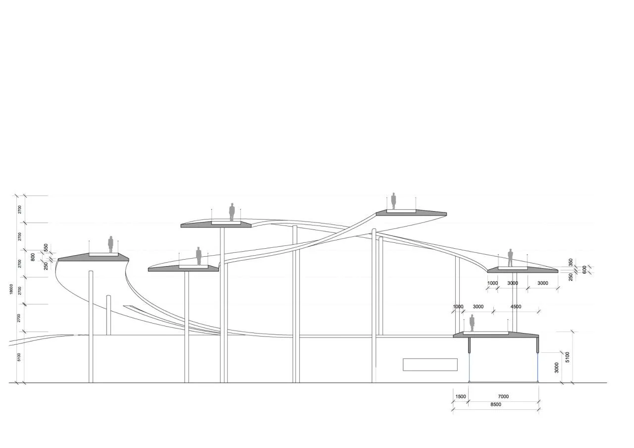BIM Architecture | Yunzhu Lake Tourist Center/Diyoukuang Architectural Design Studio+Mystery House Design Studio
