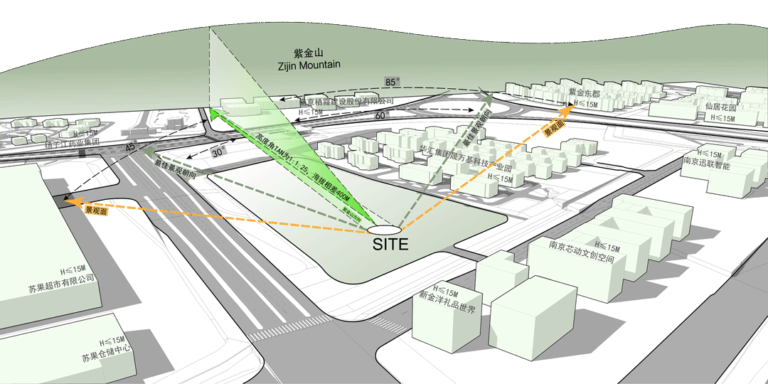 BIM Architecture | The first AI artificial intelligence industry carrier at the foot of Zijin Mountain in Nanjing/Sanyi China