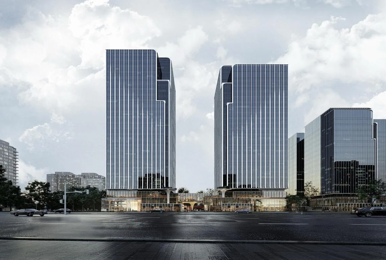 BIM Architecture | Modern Ecological Composite Urban Complex/UA You'an Design
