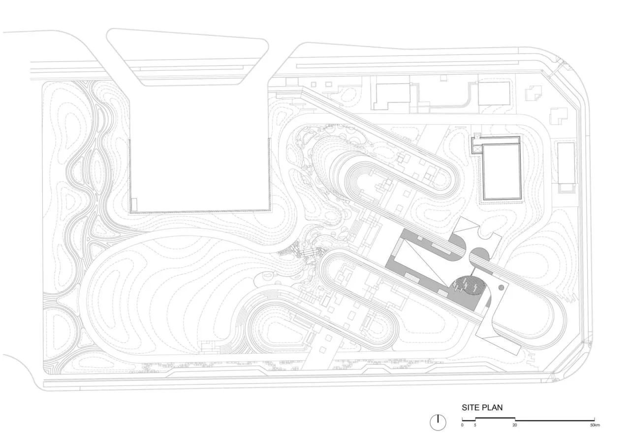 BIM Architecture | Cloud Garden Tourist Service Architecture/One Tree Architecture Studio