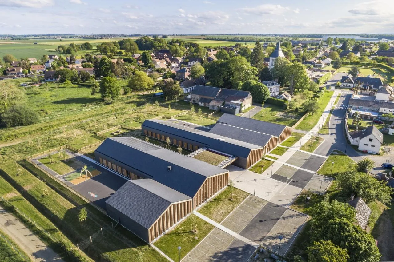 BIM Architecture | Les Coteaux Fleuris School/HEMAA Architects+Hester Oyon