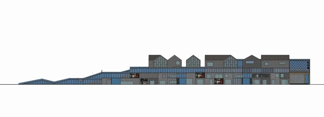 BIM Architecture | Classical Fish - Qinshui Xinghe Commercial Belt/Wide Architecture& Beijing Urban Construction Design and Development Group