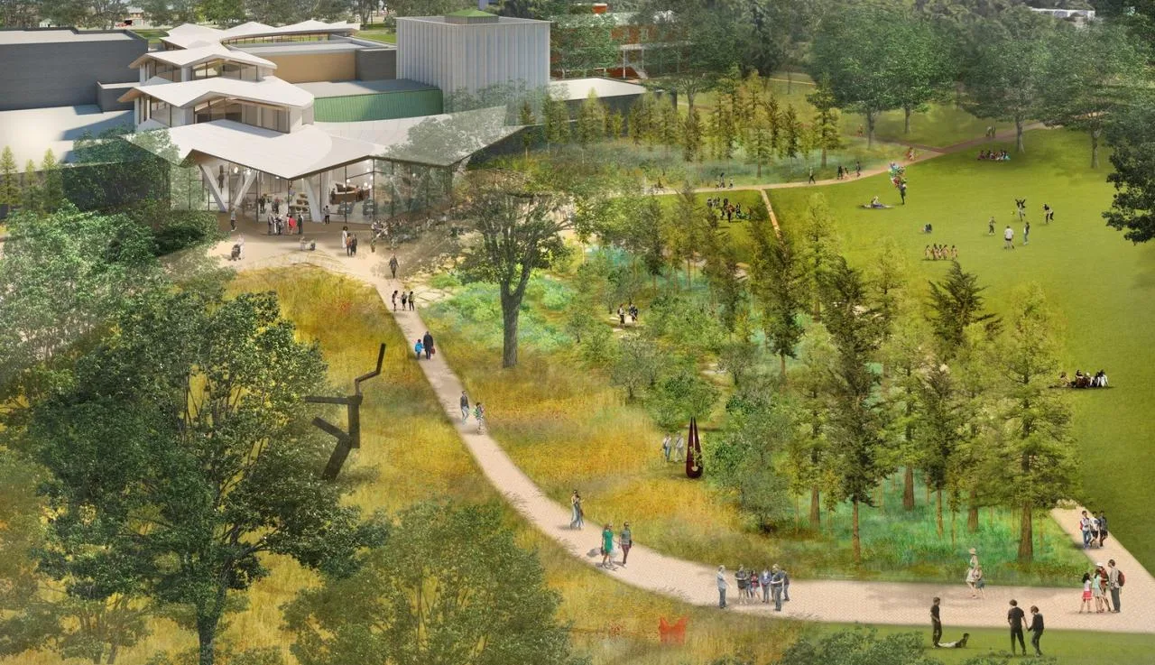 BIM Architecture | Folded Roofs, Arkansas Museum of Art to Open Soon/Studio Gang
