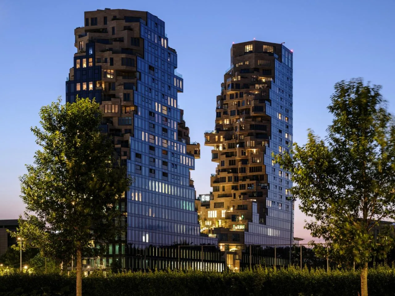BIM Architecture | 'Valley' Tower Complex/MVRDV