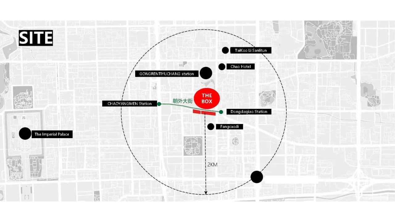 BIM Architecture | Youth Power Center: A young force is about to strike, Beijing! /The box faces outward