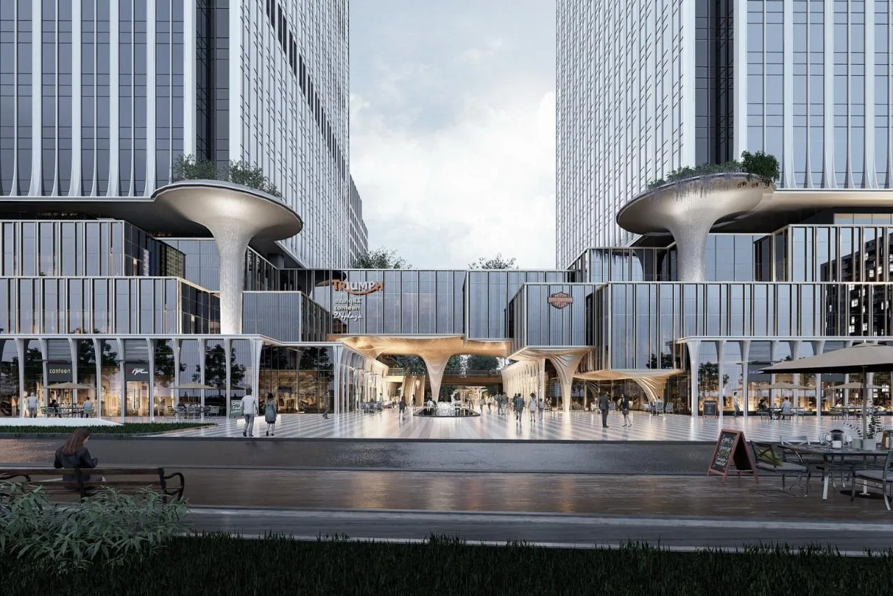 BIM Architecture | Modern Ecological Composite Urban Complex/UA You'an Design