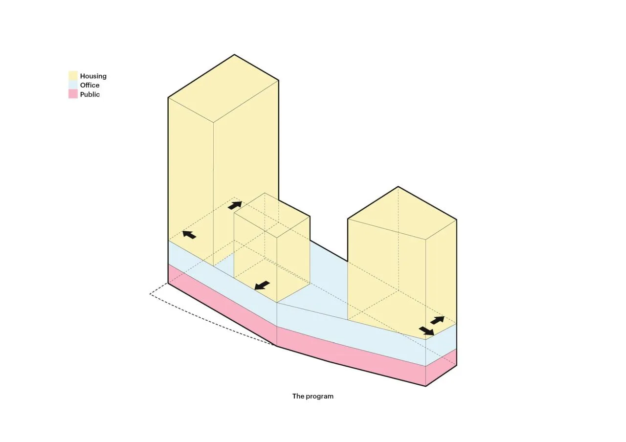 BIM Architecture | 'Valley' Tower Complex/MVRDV