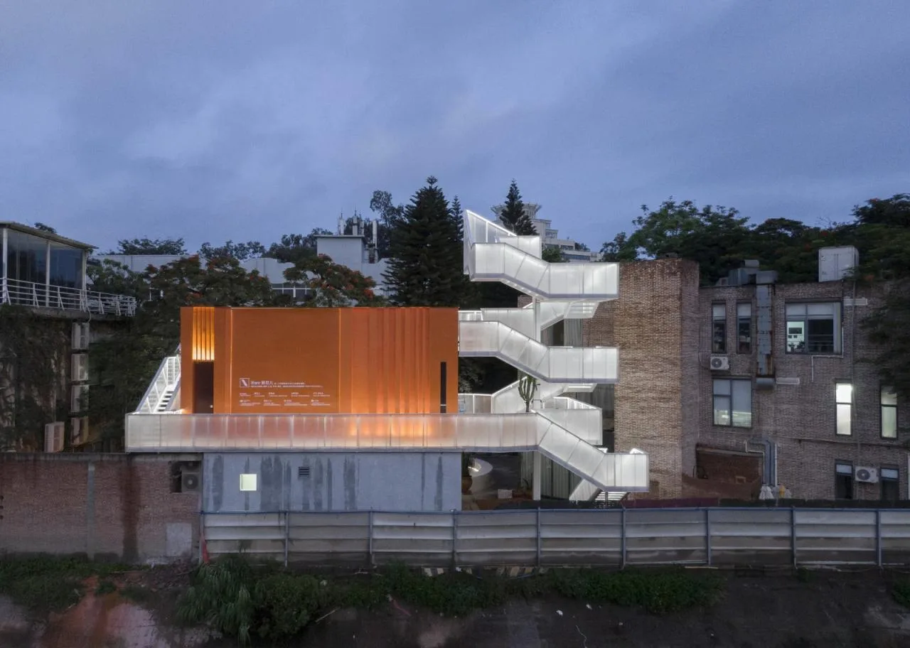 BIM Architecture | Orange Candy in the World of Industrial Heritage - Future House/Wutopia Lab