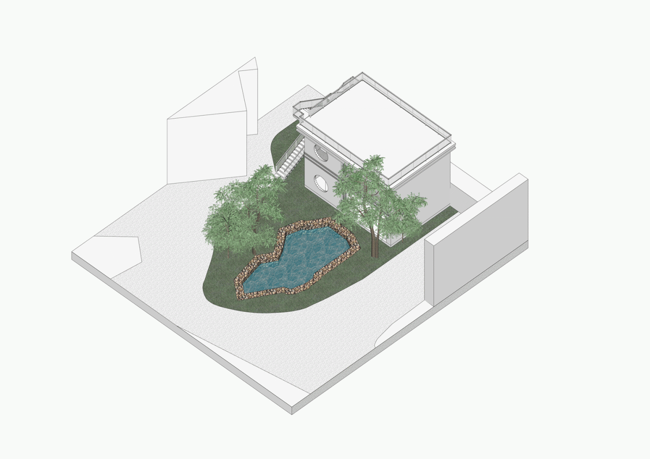 BIM Architecture | Orange Candy in the World of Industrial Heritage - Future House/Wutopia Lab