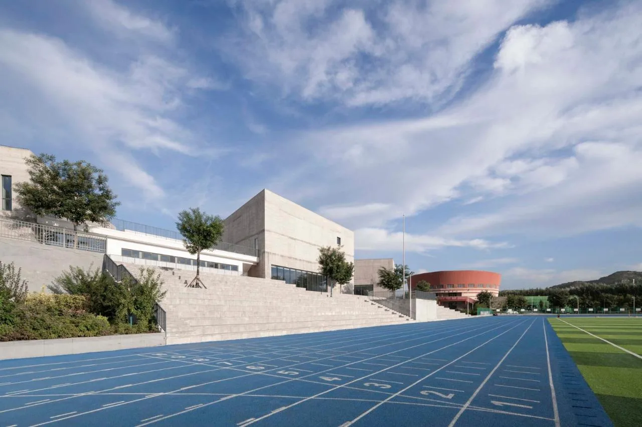 BIM Architecture | Youlan Middle School Graphic Art Comprehensive Building/WAU Architecture Firm