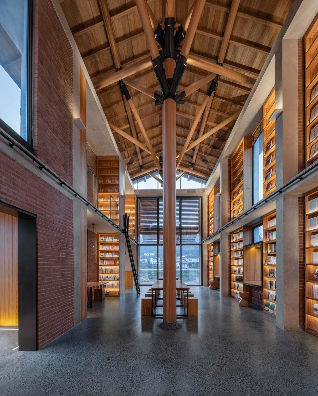 BIM Architecture | Anshi Rural Bookstore/Fengmao Architecture