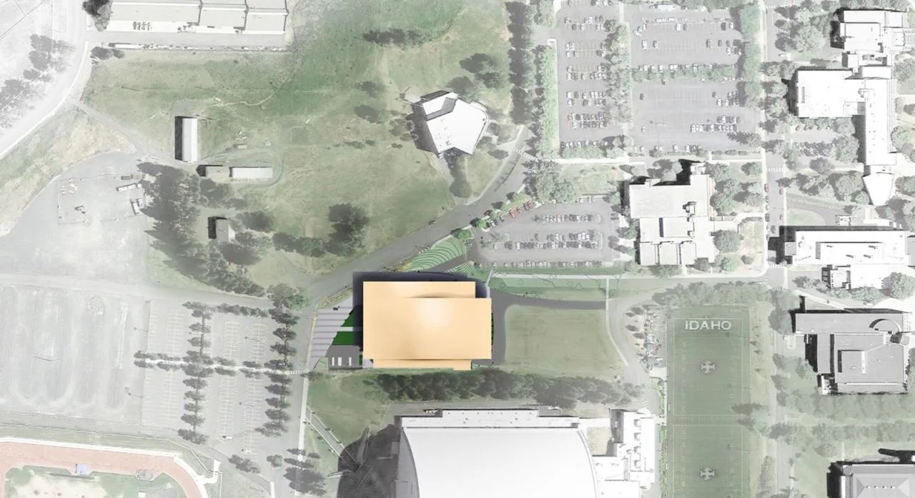 BIM Architecture | University of Idaho Central Credit Union Gymnasium/Opsis Architecture