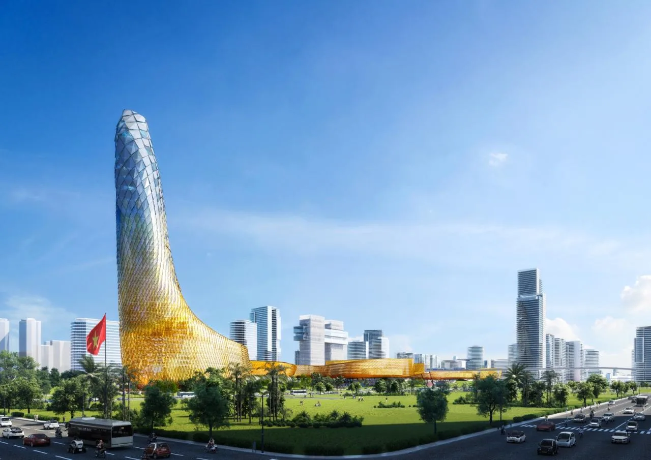 BIM Architecture | Longest Building, Hanoi Dragon Tower Proposal Announced/Dewan Architects+Engineers
