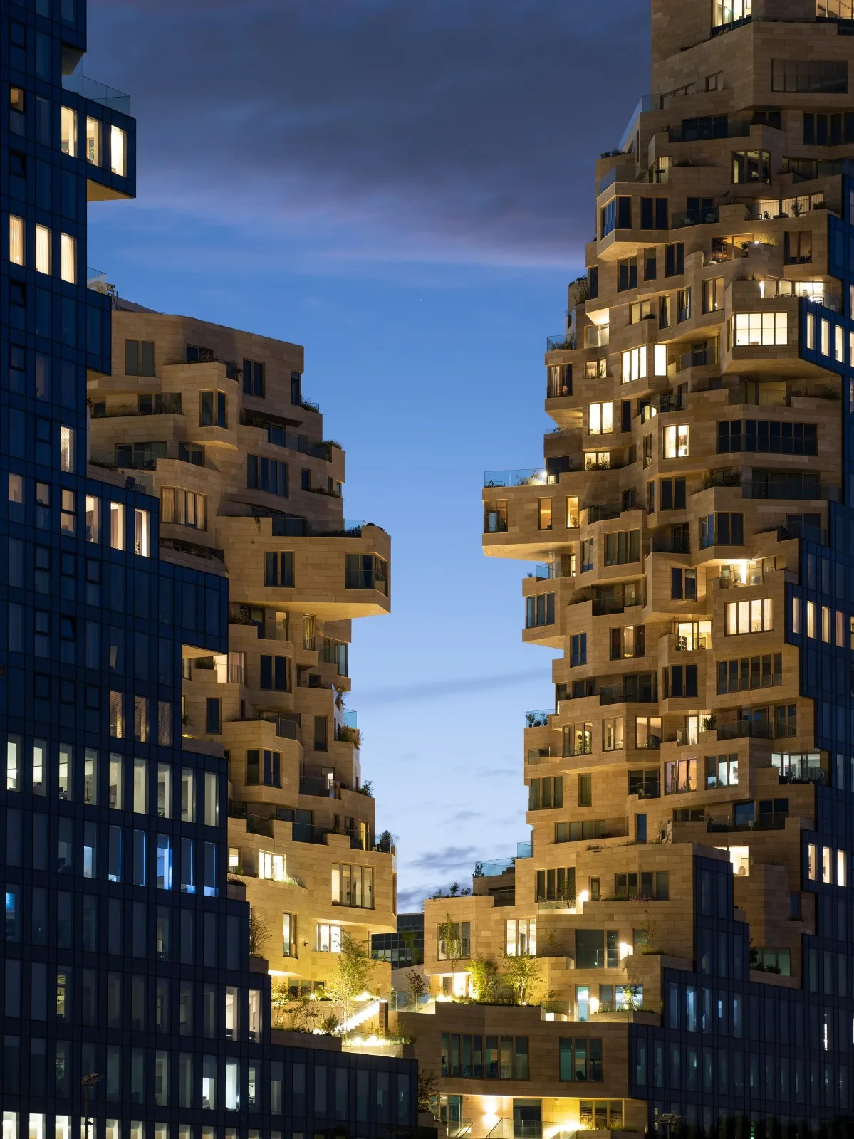 BIM Architecture | 'Valley' Tower Complex/MVRDV