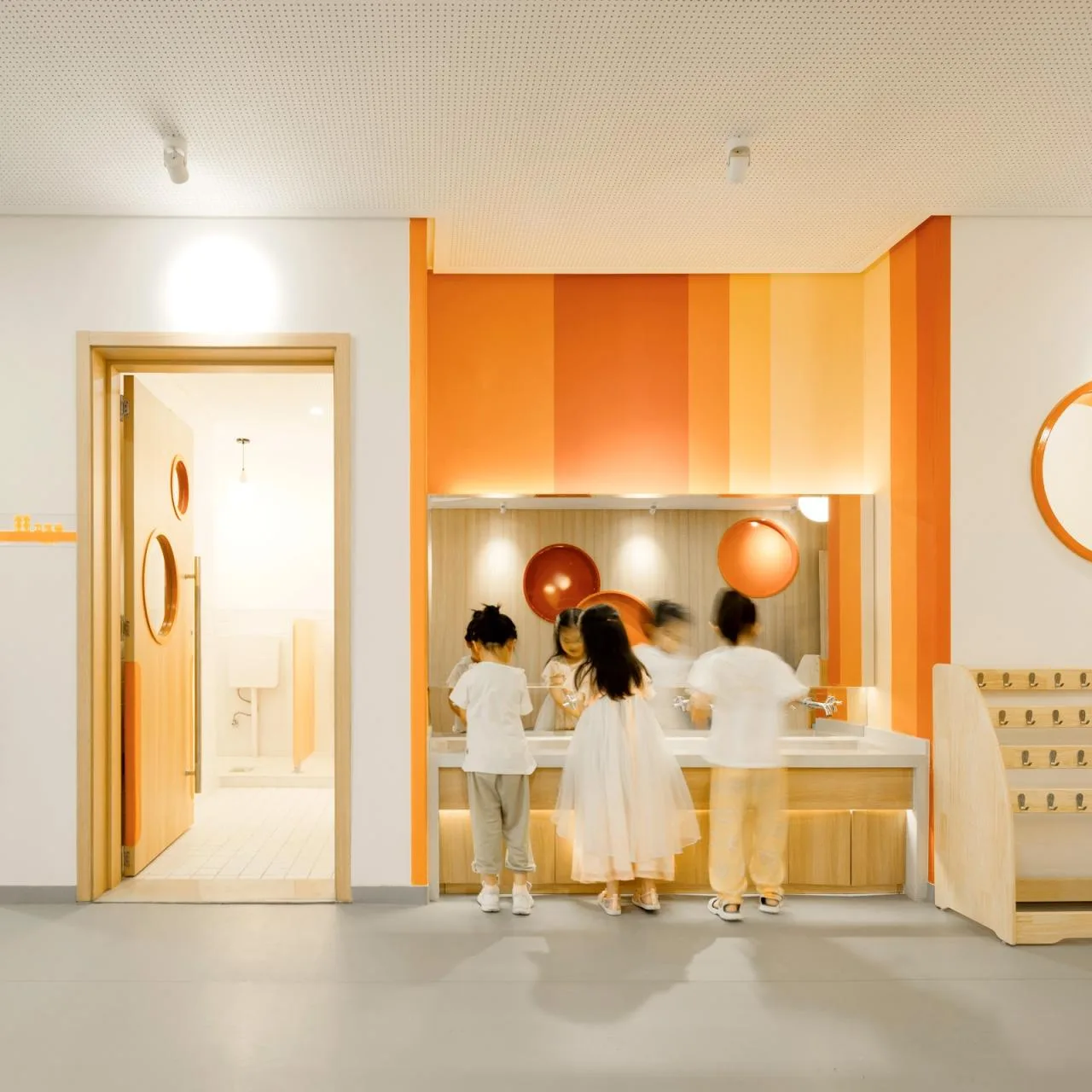 BIM architecture | This may be the ceiling of a small town kindergarten: Shaanxi Ankang High tech Fifth Kindergarten/UUA Architectural Firm
