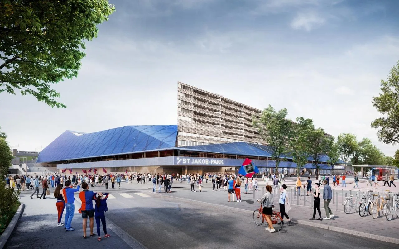 BIM Architecture | Reshaping Basel Football Club Stadium in Switzerland/Herzog&Co; De Meuron