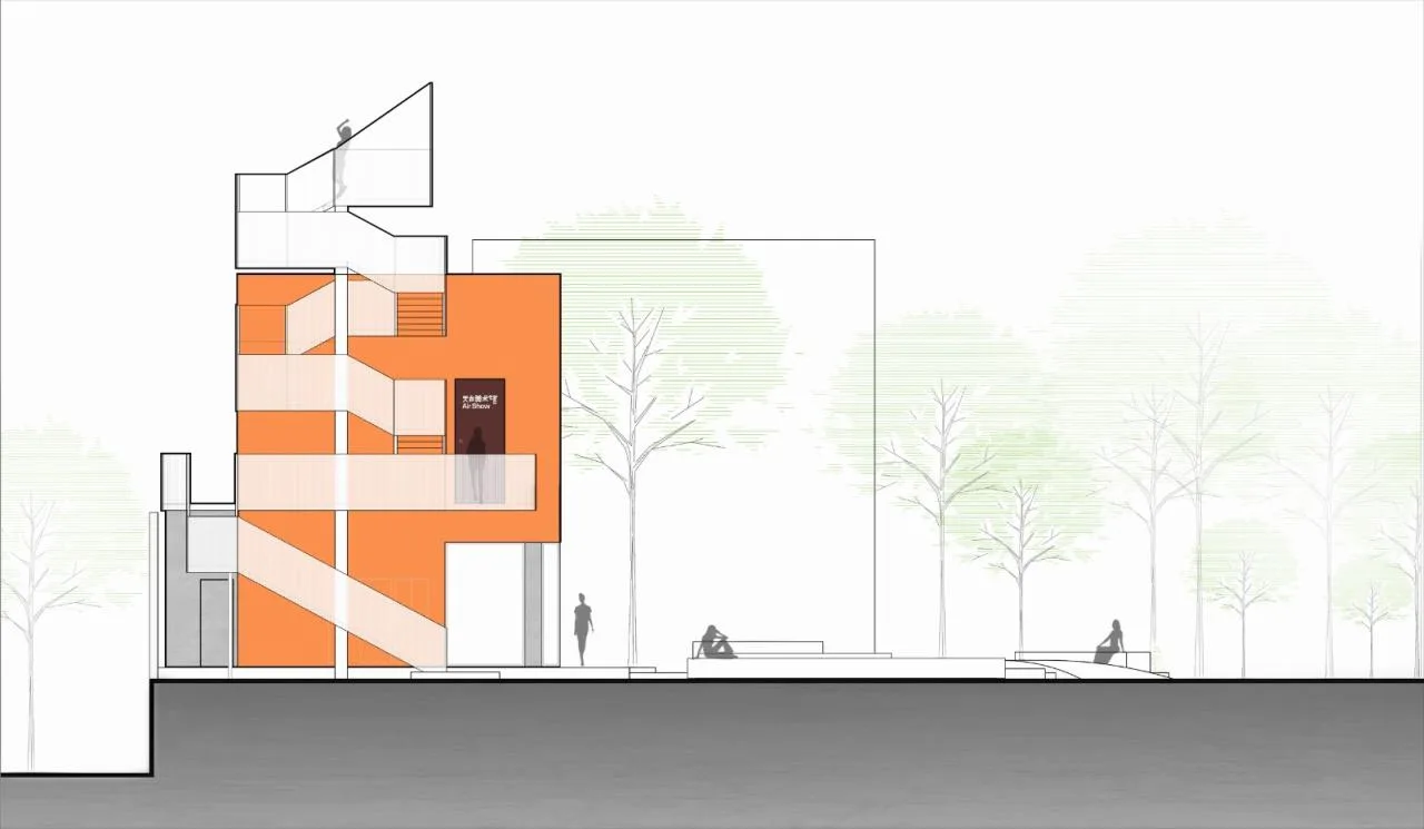 BIM Architecture | Orange Candy in the World of Industrial Heritage - Future House/Wutopia Lab