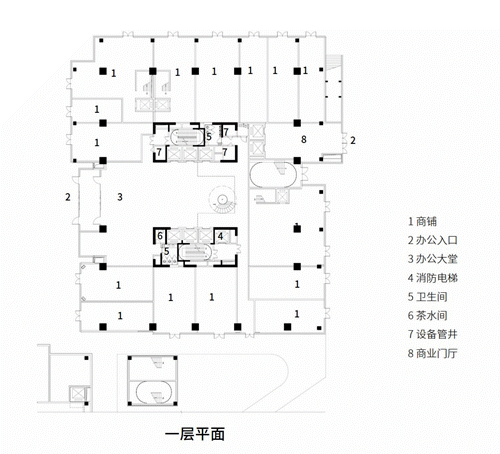 BIM Architecture | Modern Ecological Composite Urban Complex/UA You'an Design